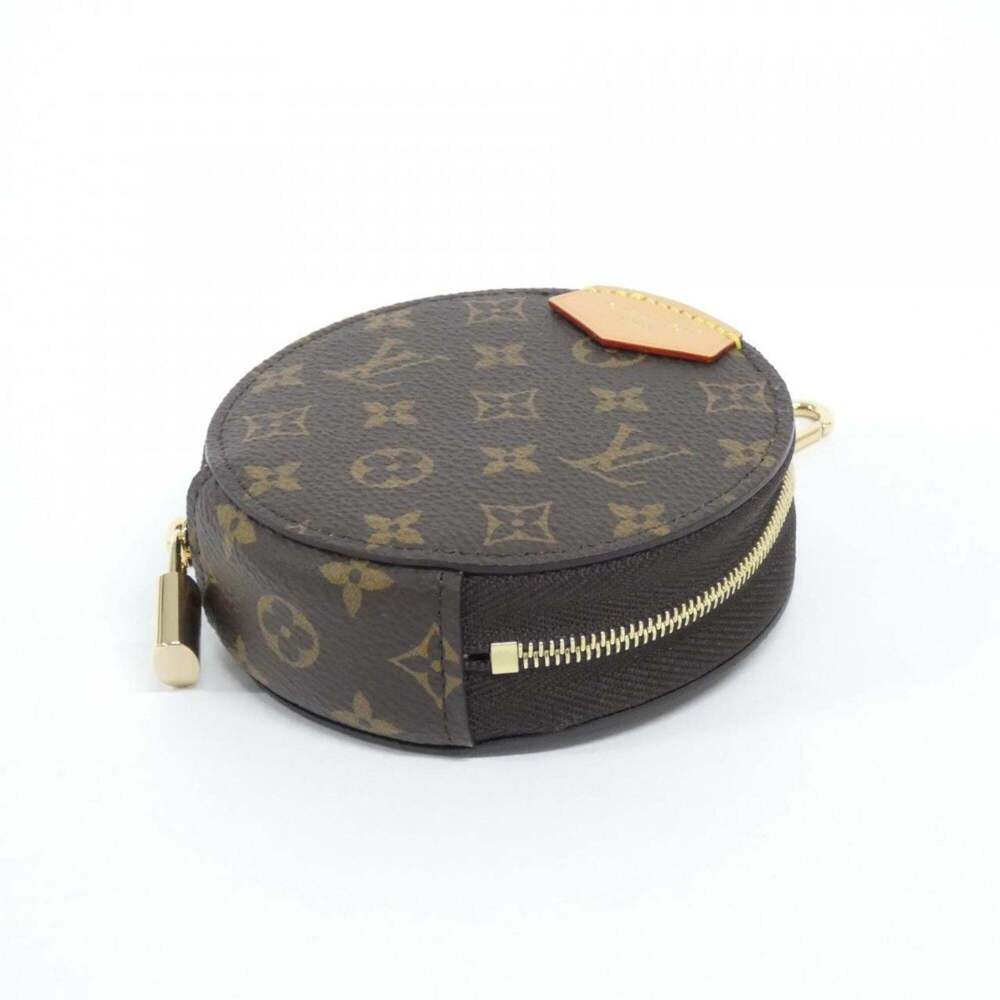 LOUIS VUITTON Authentic Brown Monogram Pouch - Picture 3 of 7